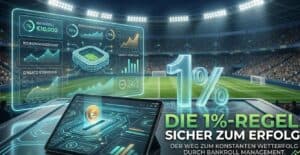 Fussballwetten mit KI: Bankroll Management Warum 1 Prozent der Schlüssel zum Reichtum ist