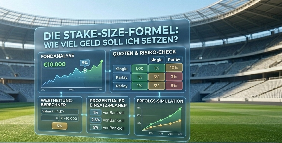 Wie viel Geld soll ich bei meiner Fussballwette setzen